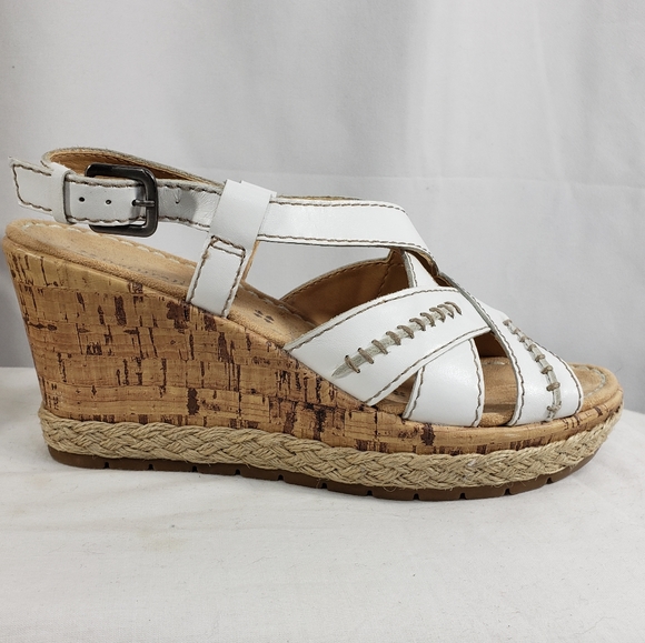 Naturalizer NWOT Norma Wedge Sandals 7.5M - Picture 2 of 8